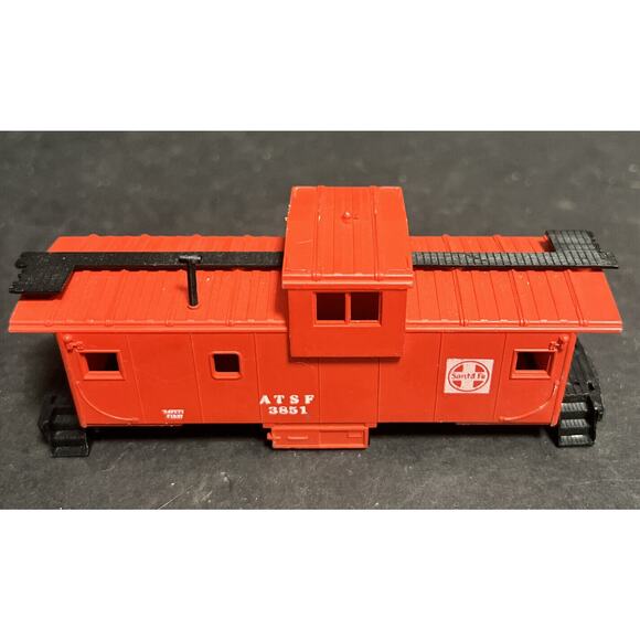 Berkshire Burlington Northern Boxcar ATSF Caboose Lot No Trucks Train HO Scale - Picture 7 of 8